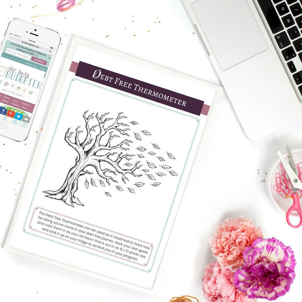 Debt Thermometer Printables