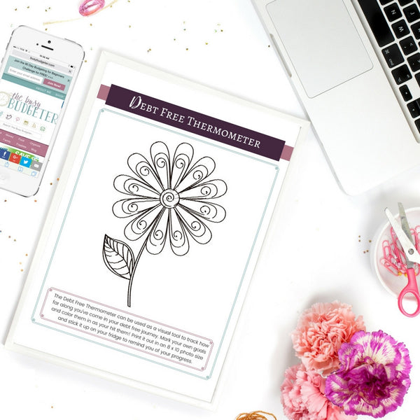 Debt Thermometer Printables