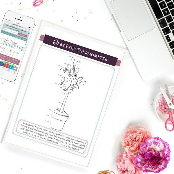 Debt Thermometer Printables